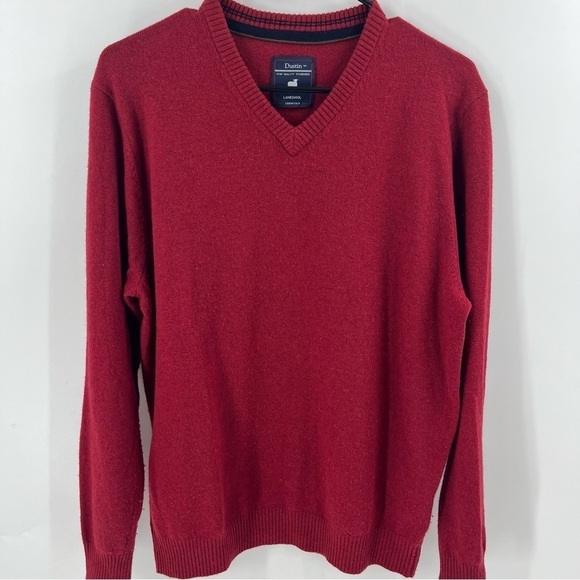 Dustin LambsWool V Neck Longsleeve Sweater - Picture 3 of 5
